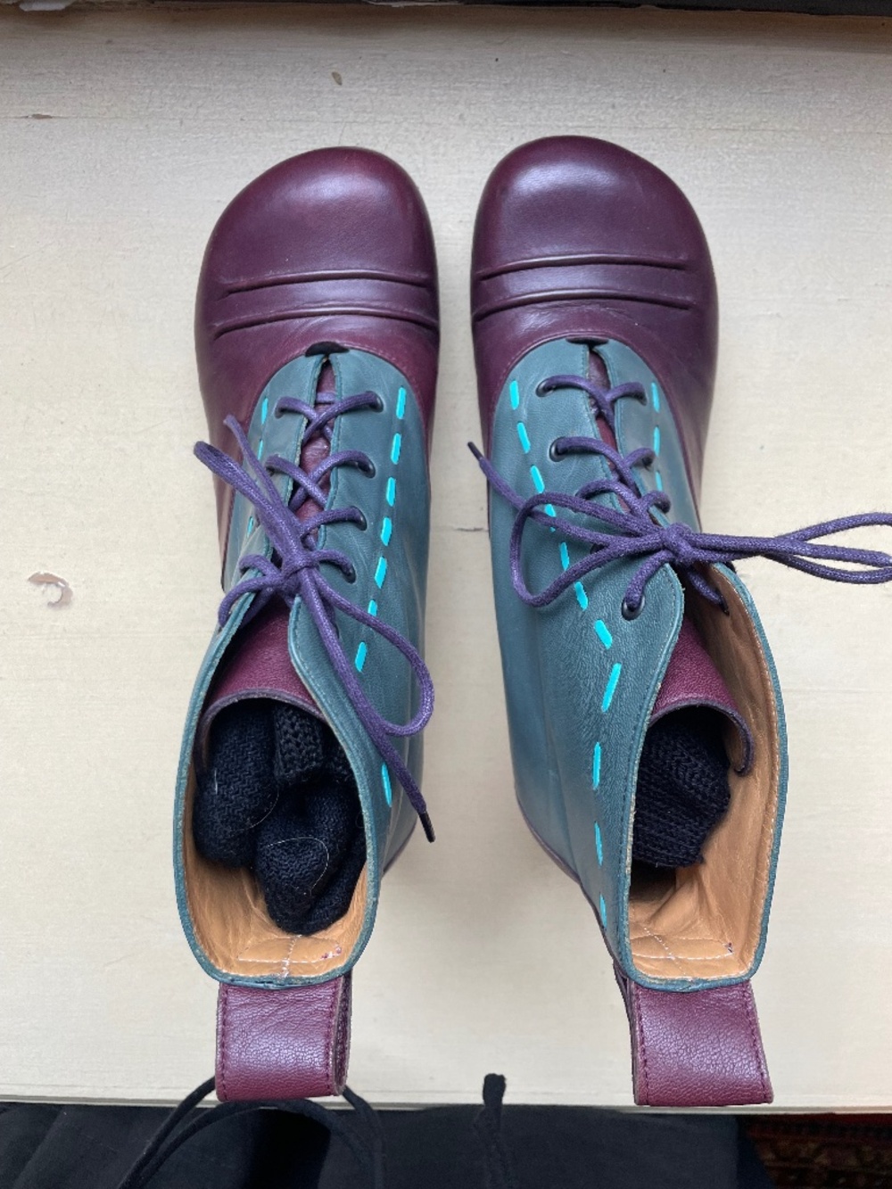 Fluevog boots for a stylish Cinderella